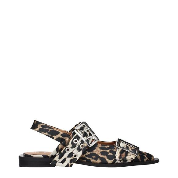 Ganni Women Brown Sandals - Picture 1 of 5